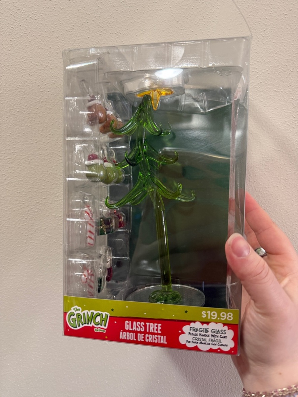 The Grinch Glass Tree